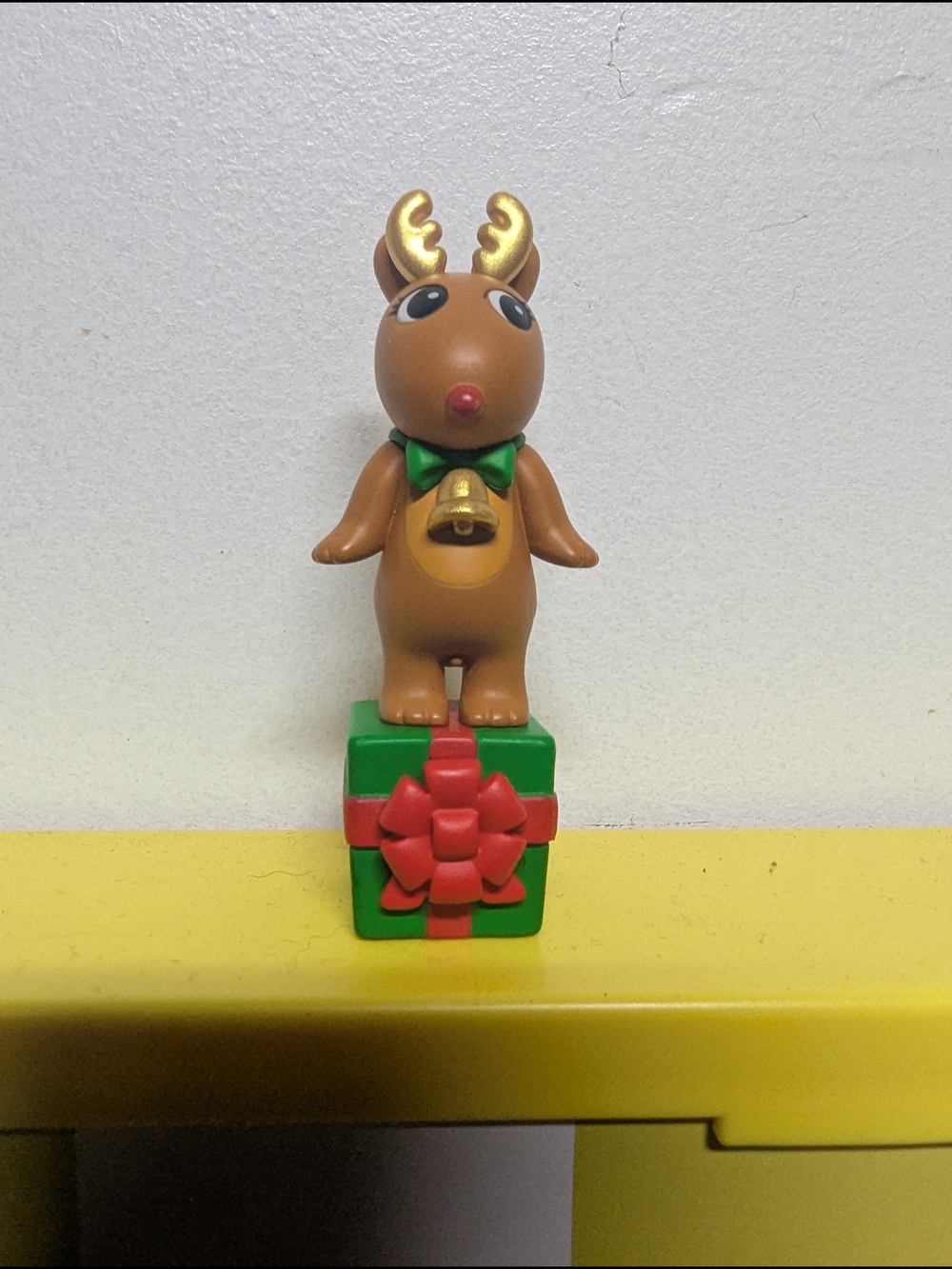 Sonny Angel Reindeer with Green Gift